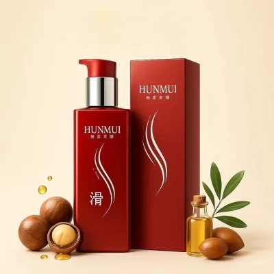 Hunmui Hair Cream 200ml Restores Damaged Hair, Salon-Standard Care for Permed and Dyed Hair