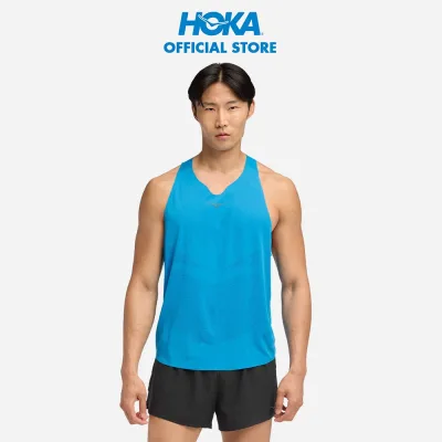 Áo Ba Lỗ Nam HOKA Race Day - Xanh Dương - 1164154-HKB