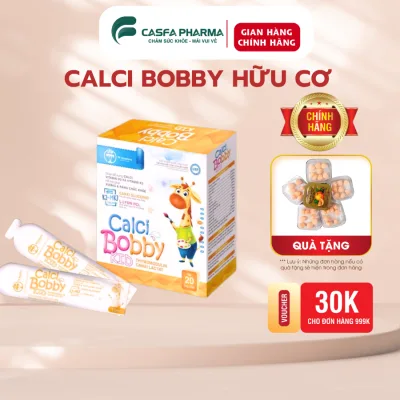 Bổ sung Canxi BOBBY vitamin D3 + K2 giúp xương và răng chắc khỏe tăng chiều cao cho bé