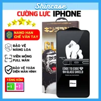 Kính Cường Lực iPhone KK Trong Suốt Full Màn - iP 6/6s/7/8/Plus/X/XS/XR/11/12/13/14/15/16/17/Pro/Max/Mini/Air