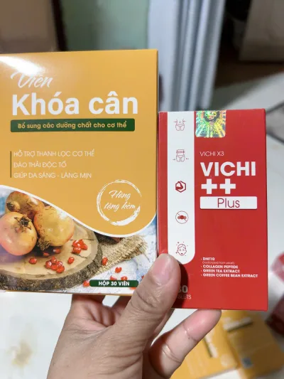 Vichi Weight Loss ++ 30 Pills with Detox Yellow Pomegranate Weight Lock - Free 50 Japanese Laxative Pills - Supplement Support Food