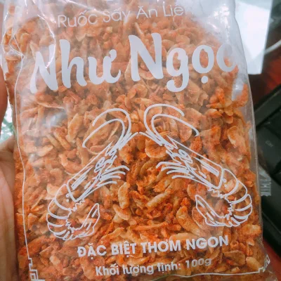 Tép sấy khô tẩm gia vị , ruốc sấy khô gia vị chuẩn ngon , bịch 100gr ,dùng để chế biến nhanh các món ăn vặt và trộn các món gỏi rất ngon