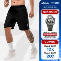 Quần thể thao nam Max Ultra Short V2 kiểu dáng thể thao có túi khóa sau Coolmate