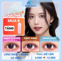 Lens Seed 1 ngày có màu Eye coffret - Sheer, Sweetie, First Make đủ độ - Buddy Central