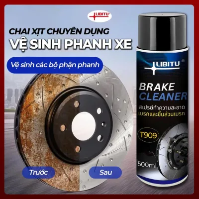 Dung Dịch Vệ Sinh & Bảo Dưỡng Đĩa Phanh LIBITU 500ml - Cho Ô Tô, Xe Máy, Xe Đạp Điện