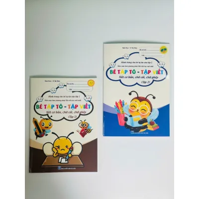 Bé tập tô - Tập viết - Hành trang cho bé vào lớp 1