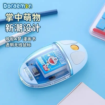 Chuột Bluetooth không dây ROCK chính hãng trong suốt, dùng cho laptop, máy tính bảng, PC