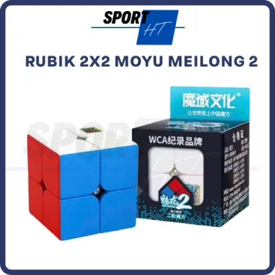 Rubik 2x2 MoYu MeiLong 2 Stickerless Rubic 2 Tầng 2x2x2 Đồ Chơi Trí Tuệ Phát Triển Tư Duy Trẻ Em HT SPORT