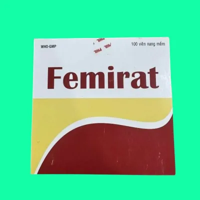 Femirat, bổ sung sắt cho người thiếu máu, phụ nữ mang thai.
