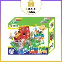 Bộ Đồ Chơi Khám phá Nông Trại 92 Chi Tiết Sato44 Đồ Chơi Giáo Dục Stem Sáng Tạo Kích Thích Trí Thông Minh Trẻ Em