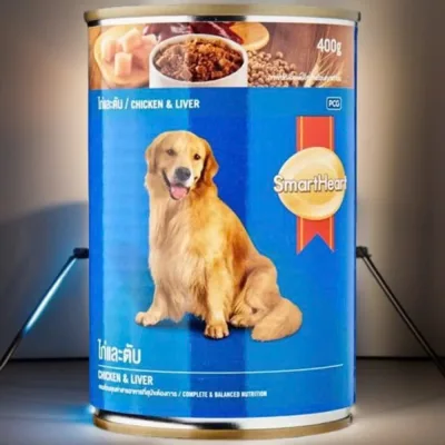 Pate Cho Chó SmartHeart Lon 400g - Thức Ăn Cho Chó Dạng Ướt Đóng Hộp - Thức Ăn Chó - Pate Chó