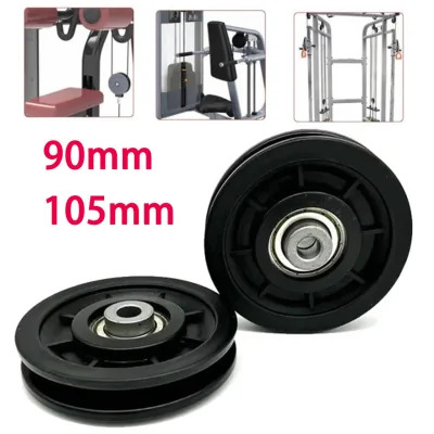 Ròng rọc tập gym, Bánh xe ròng rọc phụ kiện hỗ trợ tập gym chuyên dụng, 90mm/105mm chuyên dụng - Vòng Bi Cao Cấp-D035