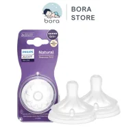 Núm ti Avent Natural cổ rộng [Đủ size 0-6]