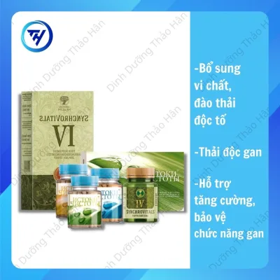 Viên uống giải độc gan - Combo 2 thực phẩm hỗ trợ tăng cường chức năng gan, bổ gan - Shop dinh dưỡng Thảo Hân