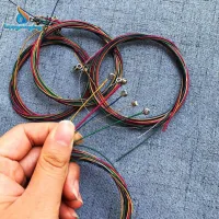 Bộ 6 dây đàn guitar acoustic nhiều màu