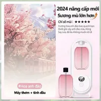 Bộ Máy Xịt Thơm Phòng Tự Động 5 Chế Độ (Gồm Máy & 01 Lõi Tinh Dầu) Máy Khuyếch Tán Tinh Dầu Decor Phòng Ngủ XỊT PHÒNG TỰ ĐỘNG