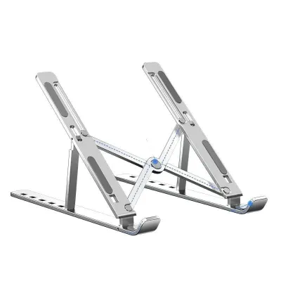 Giá đỡ máy tính xách tay Bộ tản nhiệt hợp kim nhôm nâng cao Giá đỡ máy tính xách tay có thể gập lại Thích hợp cho máy tính bảng và máy tính xách tay