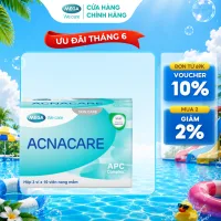 TPBVSK Viên uống giảm mụn, giảm nhờn - Kẽm, Crôm, D.Salina, Vitamin C, Vitamin E - ACNACARE Mega We Care (30 viên)