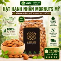 Hạnh Nhân Mỹ Mornuts 500g Tách Vỏ Sấy Chín – Nhân Hạt Giòn Bùi Ăn Kiêng
