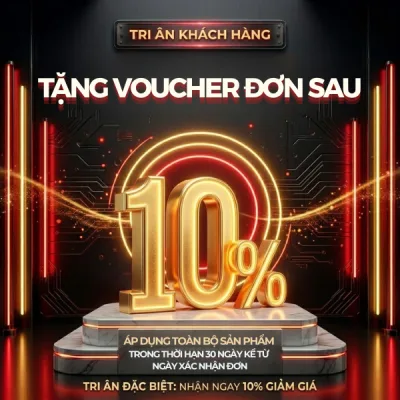 Mã Giảm 10% Cho Đơn Hàng Kế Sau