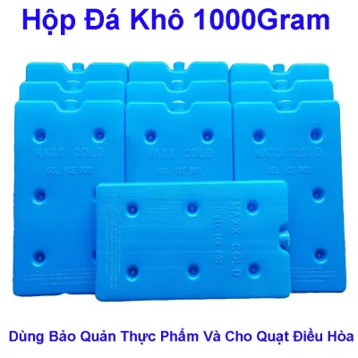 Dry Ice Plastic Box 1000Gram Maxx Cool for Air Conditioning Fans Food Preservation