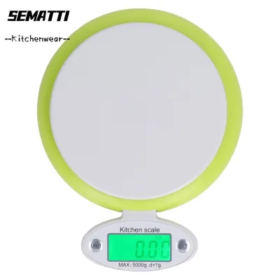 Cân SEMATTI, Chức năng Tare có độ chính xác cao Cân nhà bếp thực phẩm, Dụng cụ nhà bếp 5000g / 1g G / lb / oz Dụng cụ cân trang sức đọc sách Làm bánh / Nấu ăn / Chuẩn bị bữa ăn / Cà phê