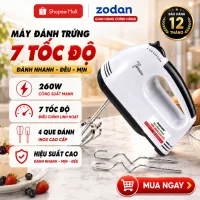 Máy Đánh Trứng Cầm Tay 7 Tốc Độ Công Suất 150W