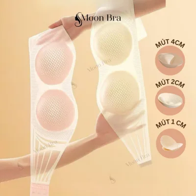 Áo Lót Nữ Bra Quây Chống Tụt Tốt Vải Siêu Thoáng Không Viền Không Lộ