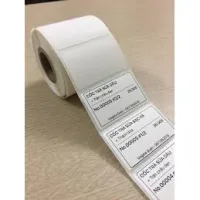 Giấy in tem trà sữa , decal nhiệt 50x30 800 tem