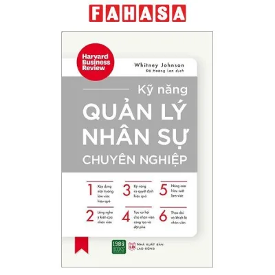 Sách - Kỹ Năng Quản Lý Nhân Sự Chuyên Nghiệp (Tái Bản 2024)