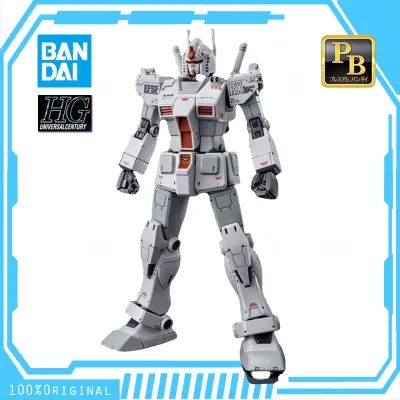 BANDAI ANIME HGGTO HG 1 / 144 PB GIỚI HẠN RX-78-02 GUNDAM ROLLOUT MÀU SẮC Lắp ráp Bộ mô hình nhựa Hành động Hình đồ chơi Quà tặng