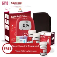 Máy đo đường huyết Sinocare Safe AQ chính hãng Đức