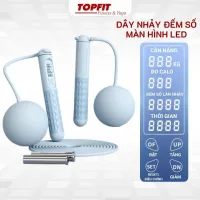 Dây Nhảy Thể Lực Đàn Hồi, Không Dây 11 - Có Bóng Điều Chỉnh Luyện Dụng Cụ Tập Gym TOPBODY DNHAY11
