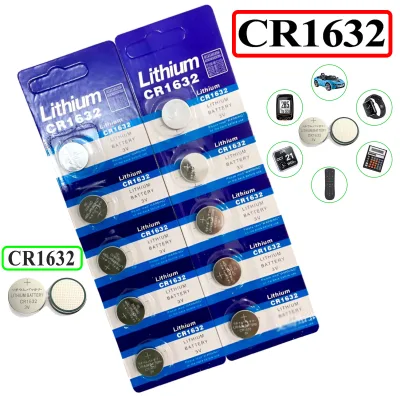 Pin Crnaira CR1632 3V Lithium – Dùng Cho Đồng Hồ, Ô Tô, Điều Khiển, Thiết Bị Y Tế – Vỉ 5 Viên Tiện Lợi
