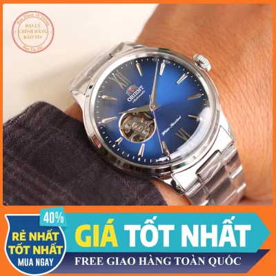 { RẺ VÔ ĐỐI }{ BẢO TÍN ĐỒNG HỒ SHOP SỊN } Đồng Hồ Nam Orient Automatic Lộ Tim Dây Kim Loại { GIAN BÁN BUÔN ORIENT SK SEIKO PATEK }