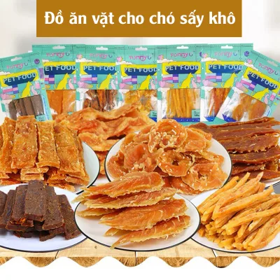 Bánh Thưởng Cho Chó ức gà, ức vịt, thịt bò miếng
