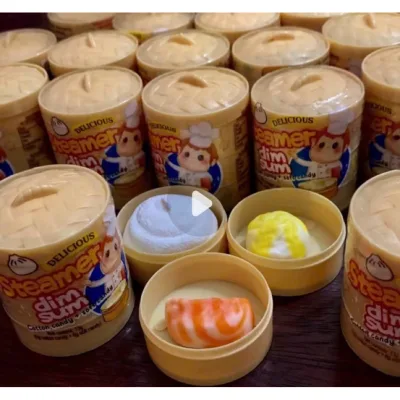 kẹo dẻo dimsum xửng hấp bánh bao 2hủ gồm 6xửng