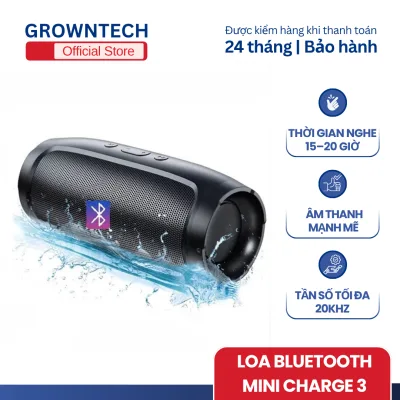 Loa Bluetooth Mini Charge 3 Nghe Nhạc Đèn LED Karaoke, Bass Mạnh 1000W, Công Suất Lớn, Không Dây, Giá Rẻ, Thiết Kế Cute Cao Cấp