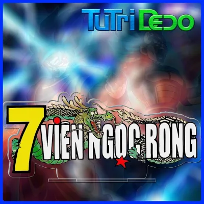 Mô hình logo DRAGONBALL, mô hình mica, mô hình mica trong suốt , quà tặng, sưu tập, trưng bày,…