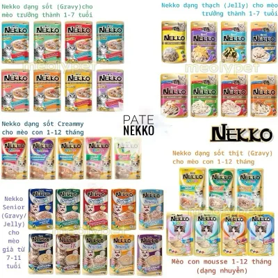 PATE NEKKO cho mèo 70g/ gói