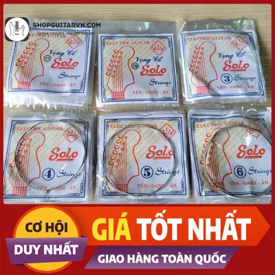 Bộ Dây đàn guitar điện vọng cổ phím lõm chất lượng chính hãng yến Oanh