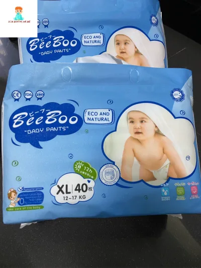 Bỉm quần/Tã bỉm BeeBoo Nội Địa Nhật S56/M50/M46/L42/XL40/XXL38/XXXL36