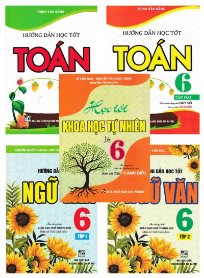COMBO BỘ SÁCH THAM KHẢO TOÁN - VĂN - KHOA HỌC TỰ NHIÊN LỚP 6 (BÁM SÁT SGK CÁNH DIỀU) (BỘ 5 CUỐN) - HA