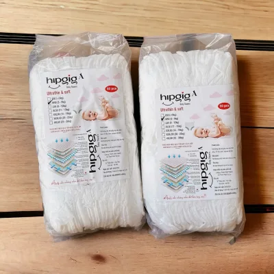 COMBO 100 MIẾNG BỈM HIPGIG, TÃ BỈM QUÀN TRẺ EM, BỈM QUẦN TRẦN XUẤT NHẬT SIZE M100/XL100/XXL100/XXXL100