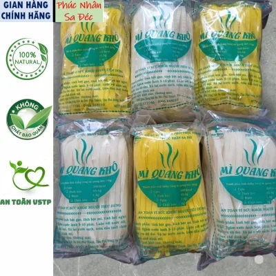 400 GRAM MÌ QUẢNG KHÔ sản xuất tại SA ĐÉC
