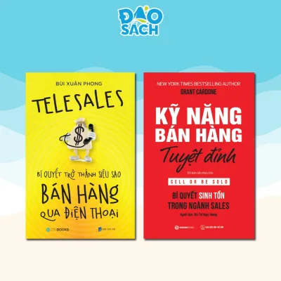 Combo Sách Bán Hàng Đỉnh Cao (Telesales + Kỹ Năng Bán Hàng Tuyệt Đỉnh)