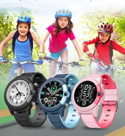 Đồng Hồ Thông Minh Trẻ Em Smart Watch Kids, Đồng Hồ Trẻ Em D36 Nghe Gọi Video Nhắn Tin Định Vị - Đo Bước Chân - Chống Nước, Lắp Sim, Sóng Khoẻ, Pin Khủng