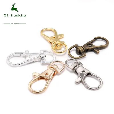 Khóa Tôm Hùm St.Kunkka - Bộ 10 Chiếc Màu Vàng/Bạc - Phụ Kiện DIY Túi Xách, Thắt Lưng, Trang Sức