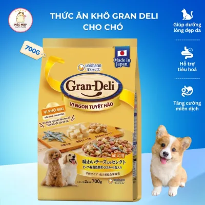 Thức Ăn Khô Cho Chó Gran Deli 700g/gói - Thức Ăn Hạt Cho Chó Trưởng Thành