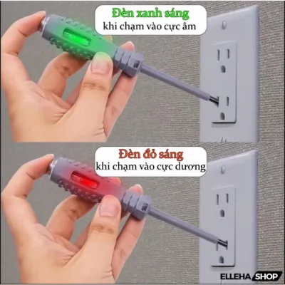 Bút thử điện, kiểm tra cảm ứng Vôn kế, tua vít từ tính, dụng cụ kiểm tra điện đa chức năng, kiểm tra pha, dây đứt ngầm